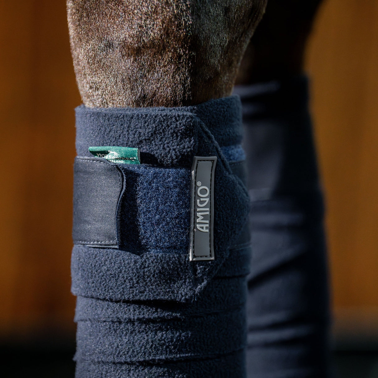Horseware Ireland Amigo Fleece Bandages #colour_navy