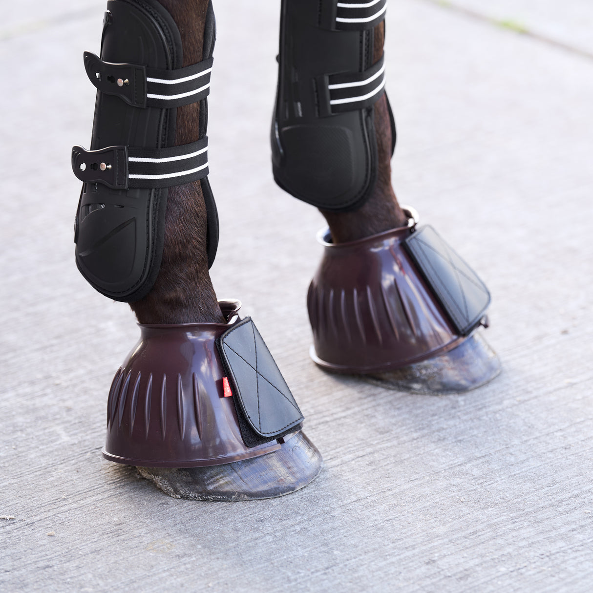 Imperial Riding PVC Bell Boots #colour_brown