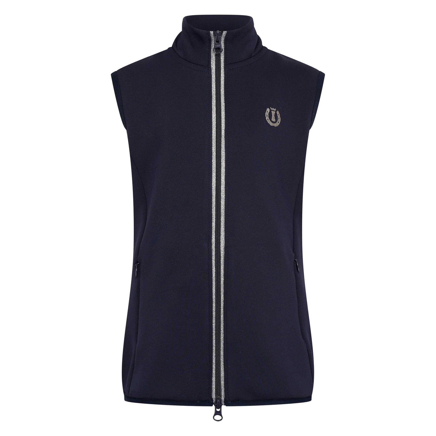 Imperial Riding Izzy Sun Children's Bodywarmer #colour_navy