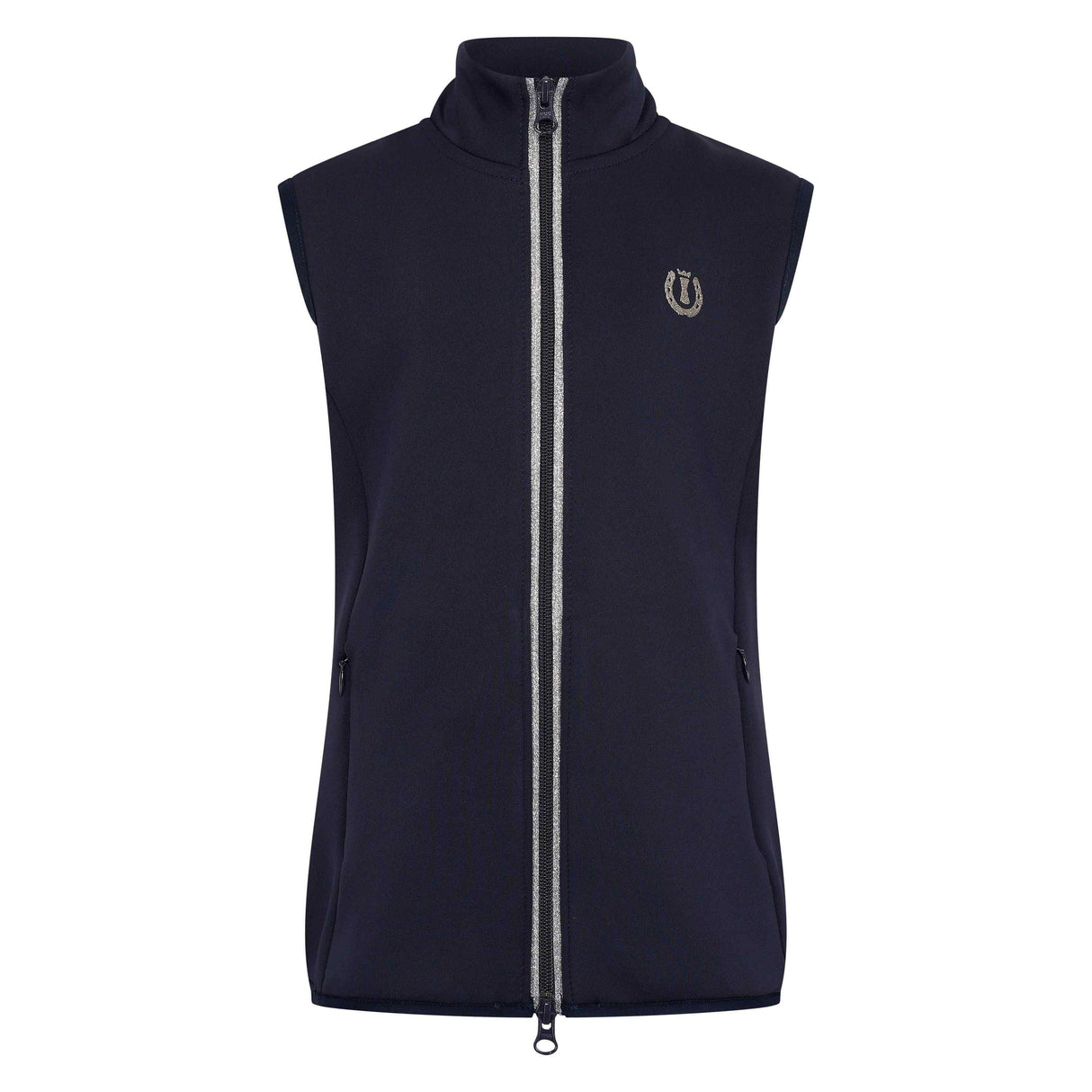 Imperial Riding Izzy Sun Children's Bodywarmer #colour_navy