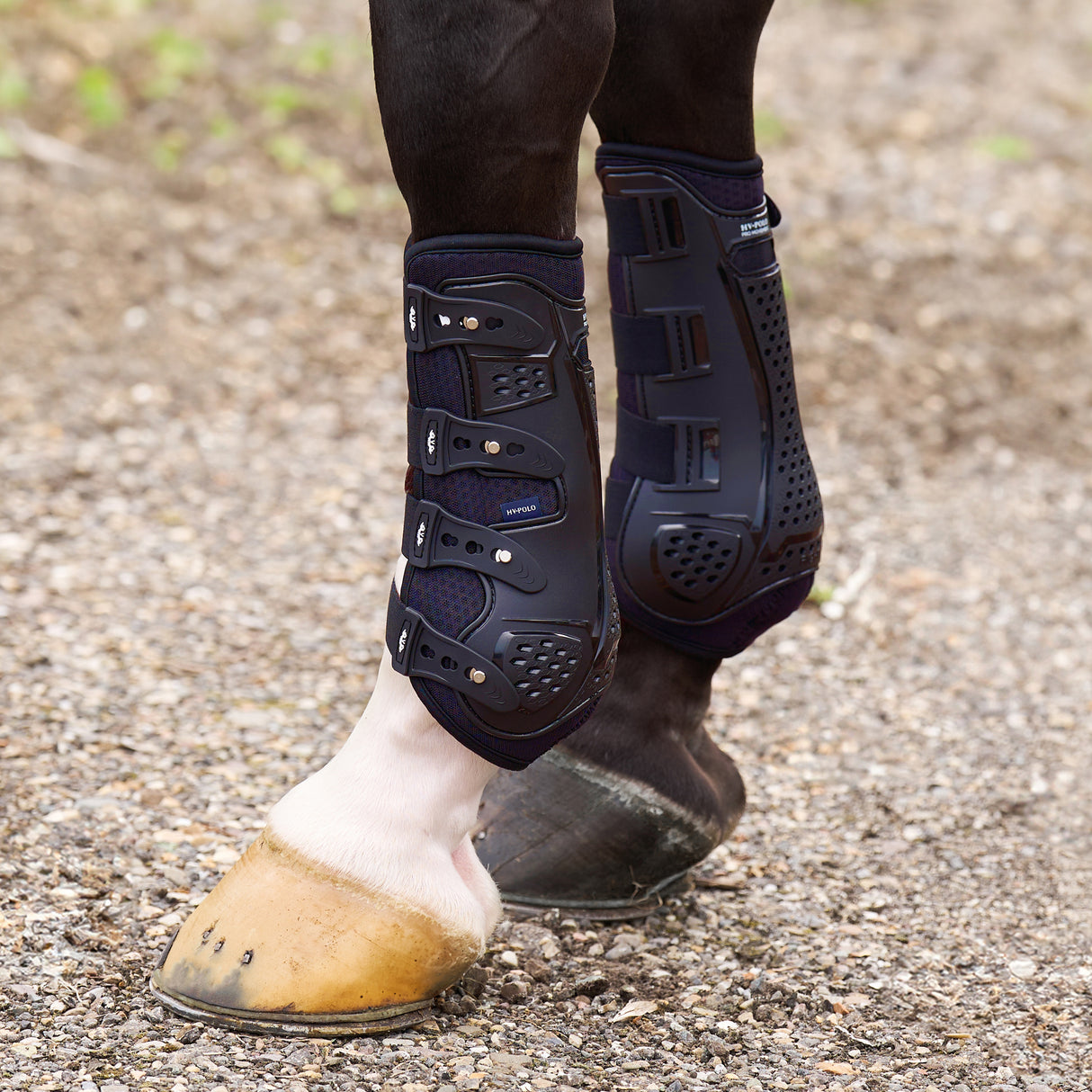 HV Polo Pro Movement Dressage Boots #colour_navy
