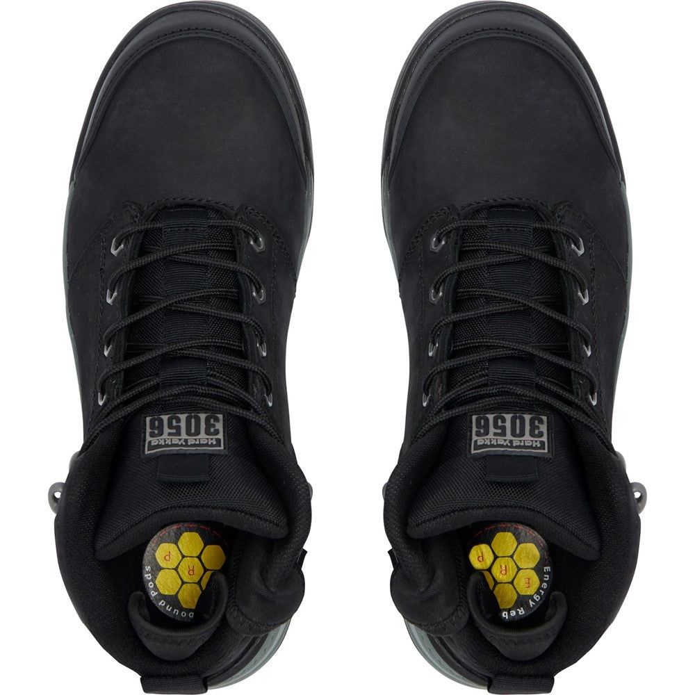 Hard Yakka 3056 Lace Zip Safety Boot #colour_black