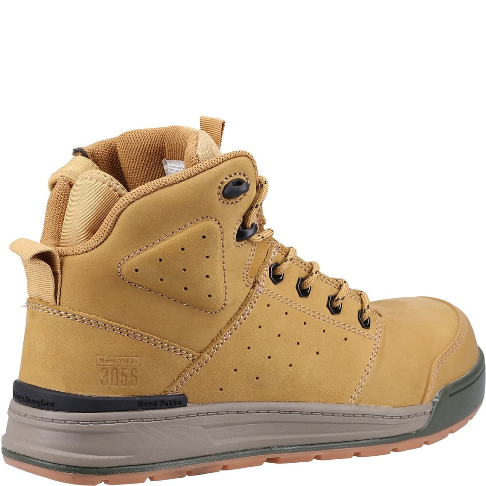 Hard Yakka 3056 Lace Zip Safety Boot #colour_wheat