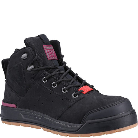 Hard Yakka 3056 PR Side Zip Safety Boot #colour_black