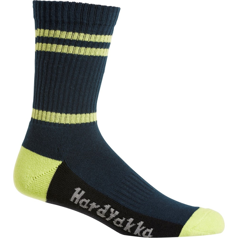 Hard Yakka Crew Five Pack Worksock #colour_multi