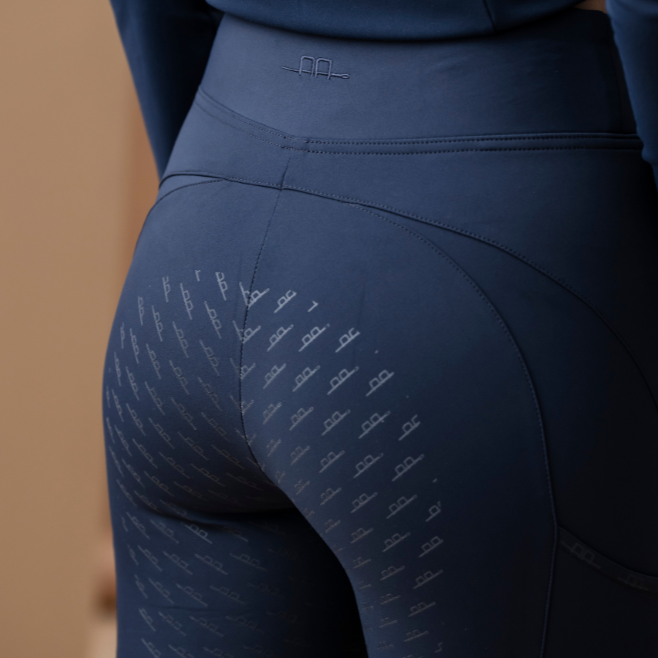Alessandro Albanese Alba Brushed Riding Tight #colour_core-navy