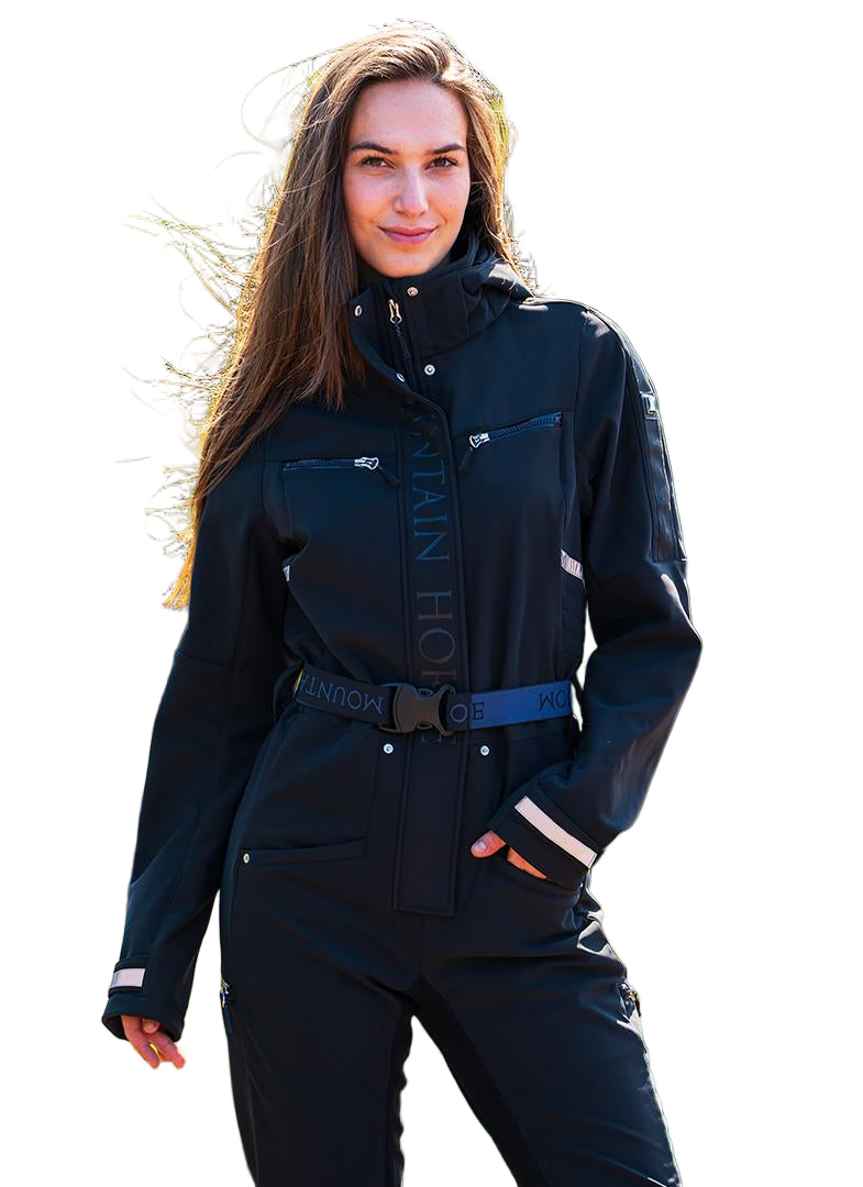 Mountain Horse Jen Softshell Overall #colour_black