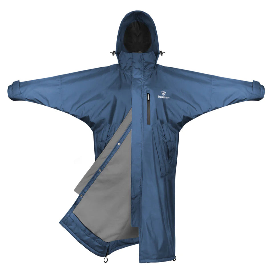 EQUIDRY Women's Thin Fleece Evolution #colour_steel-blue