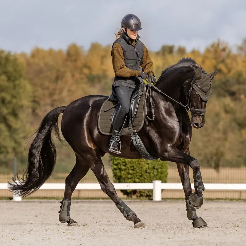 Waldhausen St. Gallen Saddle Pad #colour_green-brown