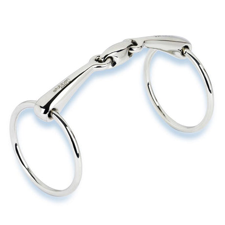 Stubben Easy Control Trense mit losem Ring – doppelt gebrochen