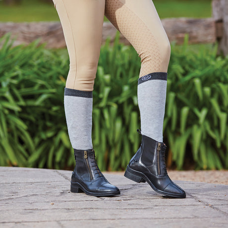 Dublin Paramount Side Zip Paddock Boots #colour_black