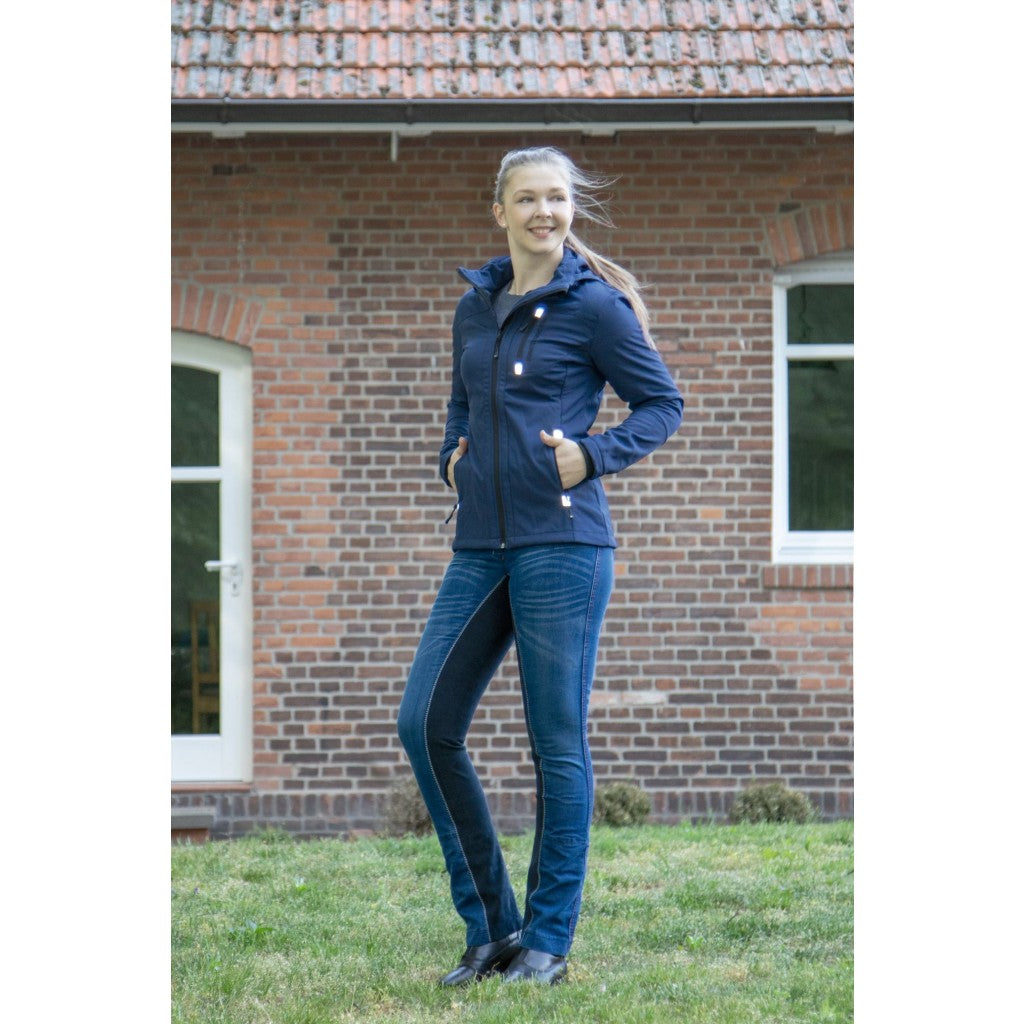 Pantalon d'équitation Jodhpur pour femme HKM -Denim d'été-