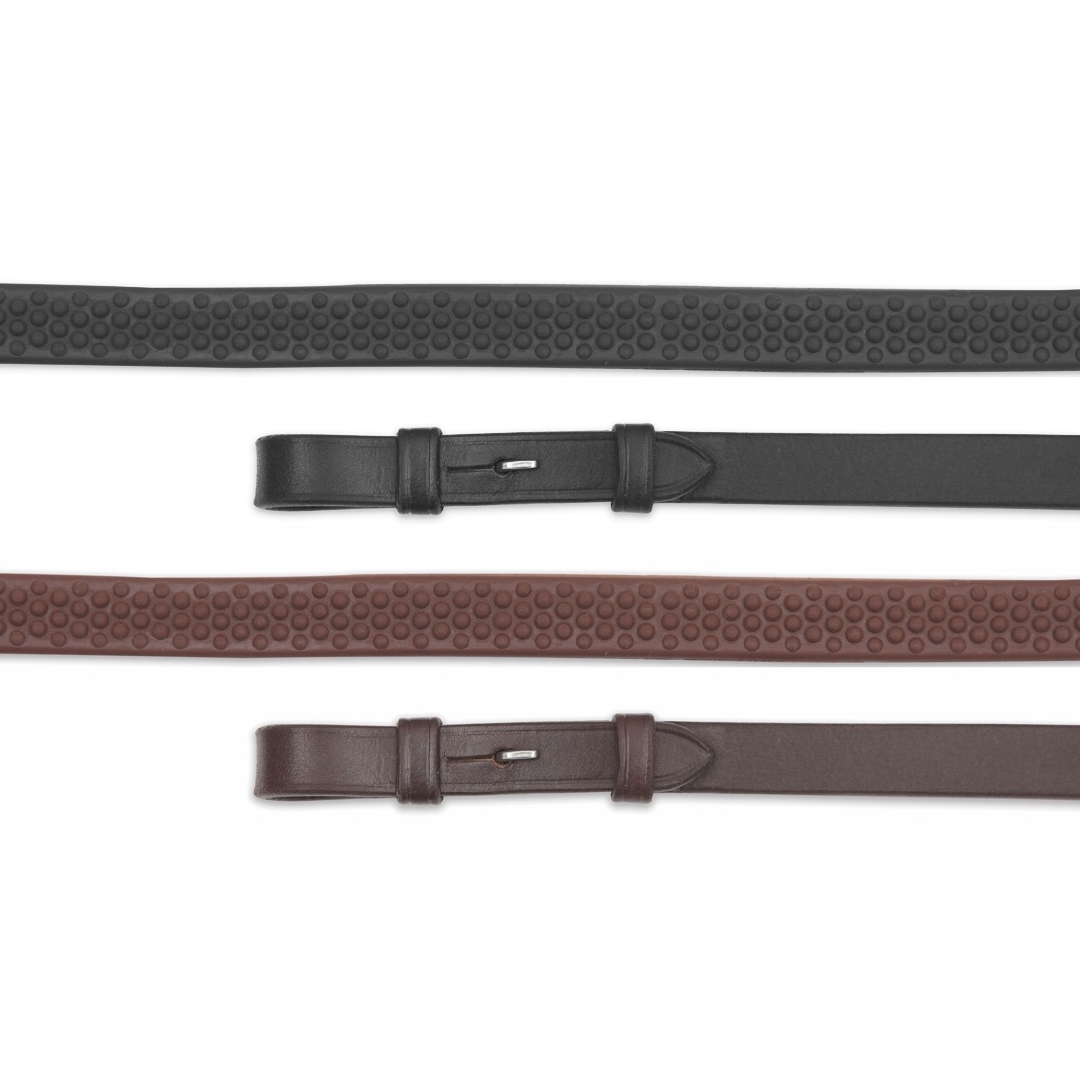 Rênes Shires Velociti GARA en caoutchouc souple