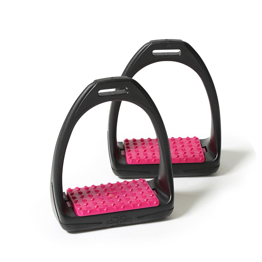 Compositi Reflex Stirrups #colour_raspberry