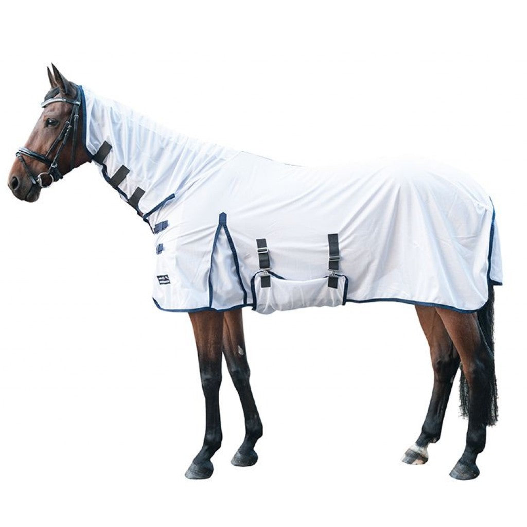 HKM Fly Rug-Lyon- avec section de cou prolongée