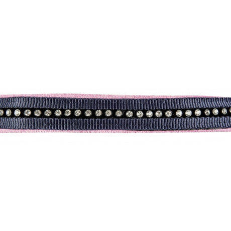 HKM Head Collar & Lead Rope Set -Crystal- Soft Padded