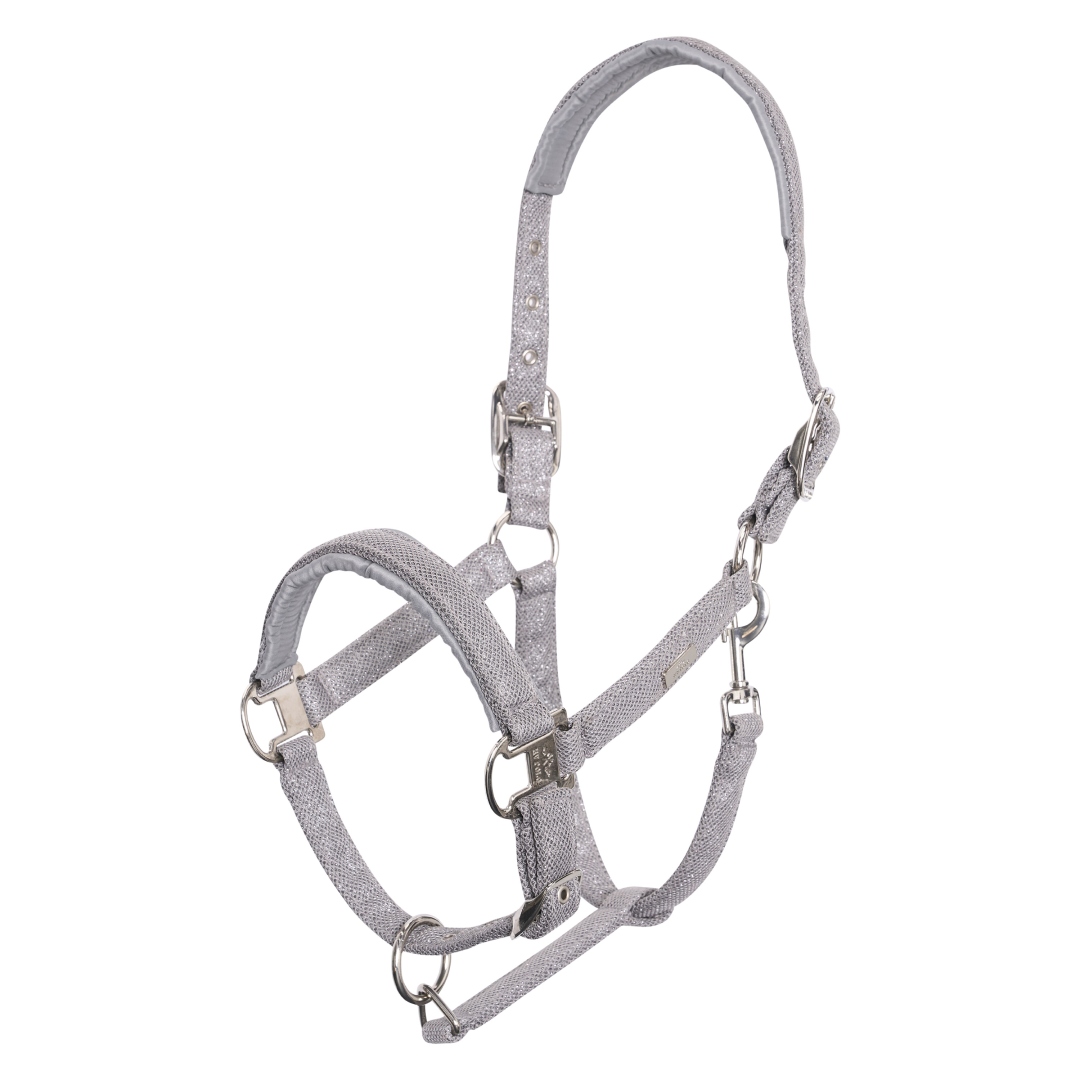 HV Polo Nina Headcollar #colour_silver-grey