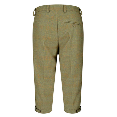 Hoggs of Fife Kinloch Men's Technical Tweed Field Breeks #colour_autumn-bracken