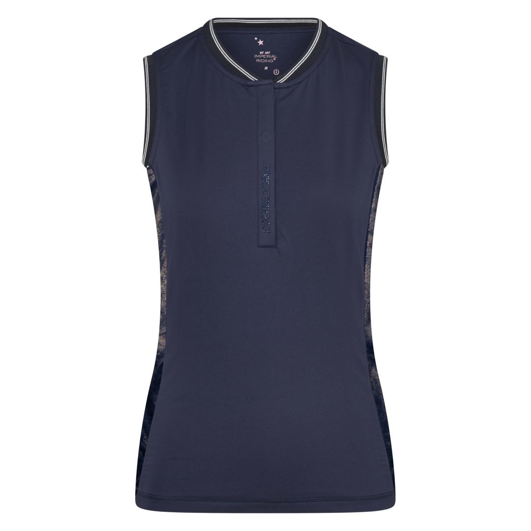 Imperial Riding Damen Sportliches, lizenzfreies, ärmelloses Tech-Top
