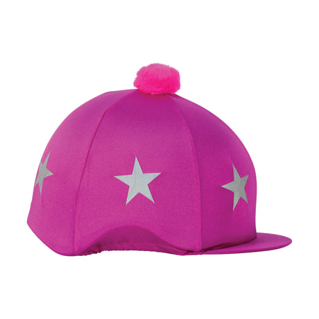 Housse de chapeau à pompon imprimé étoiles HyFASHION