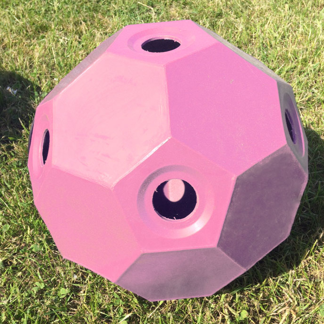 Parallax Plastics Small Holed Hay Play#colour_pink