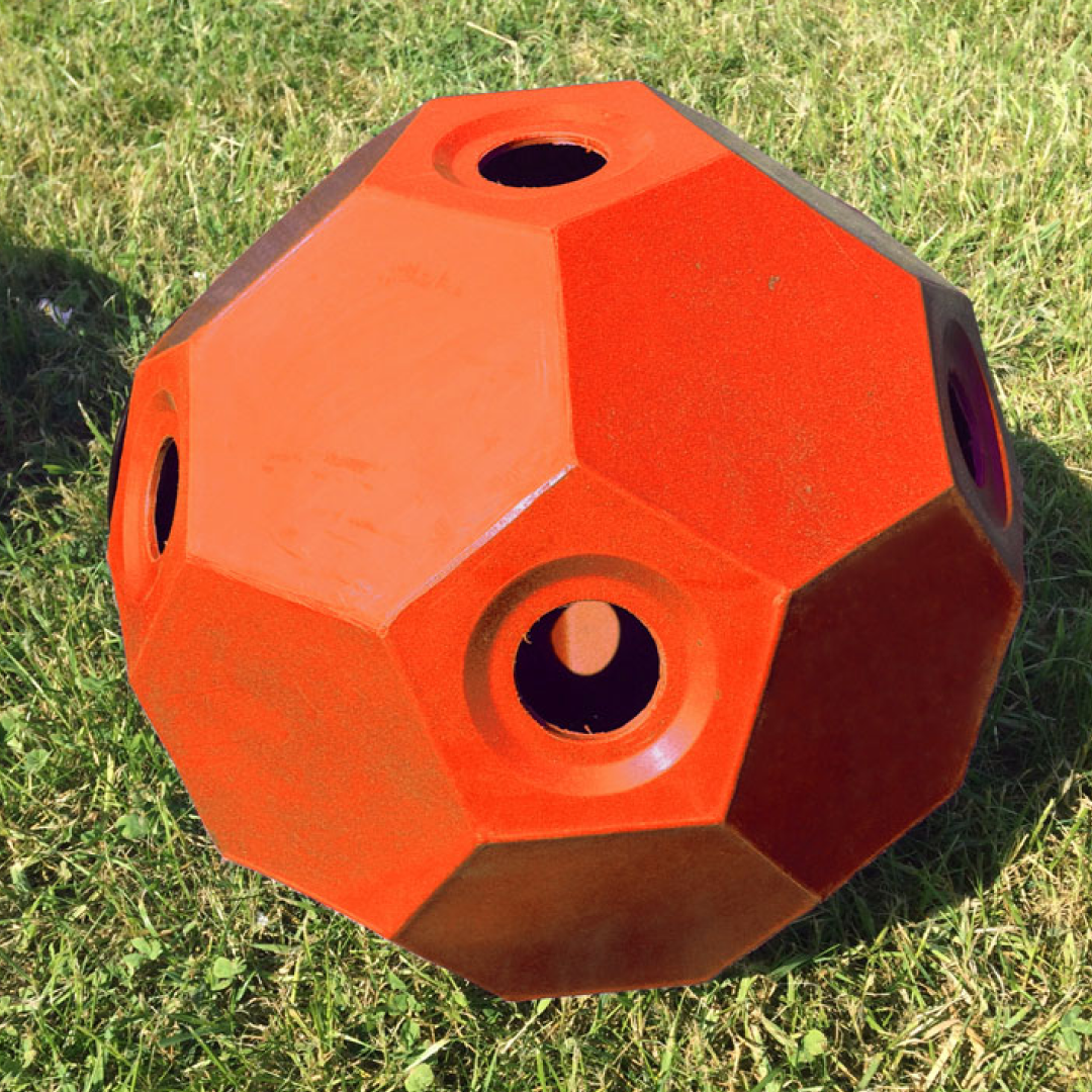 Parallax Plastics Small Holed Hay Play#colour_orange