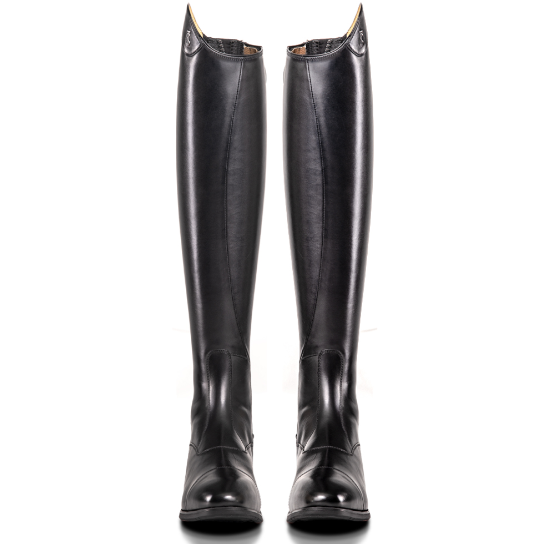 Tredstep Ireland Black Slim Fit Medici II Dress Riding Boot #colour_black