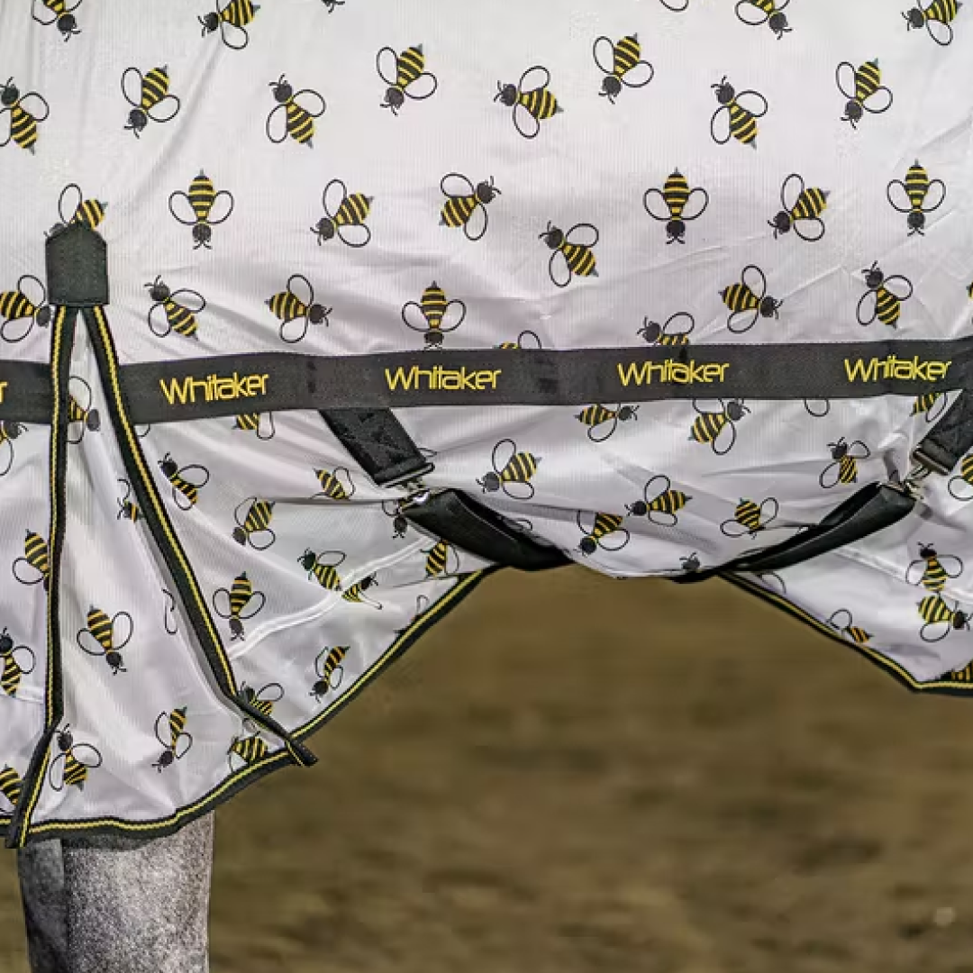 Whitaker Bee-Free Fly Rug #colour_white