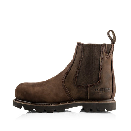Buckbootz B1150SM Buckflex Safety Dealer Boot #colour_brown