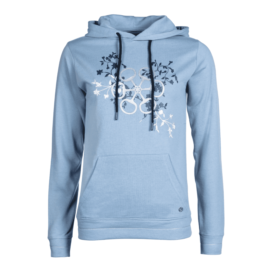 HKM Bloomsbury Hoody #colour_smokey-blue