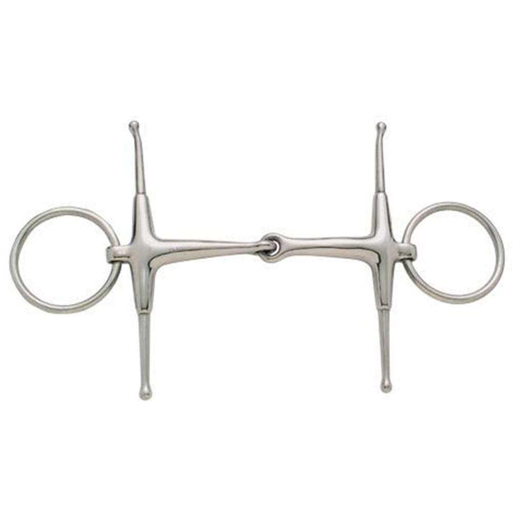 Mors à filet Fulmer articulé en acier inoxydable Korsteel