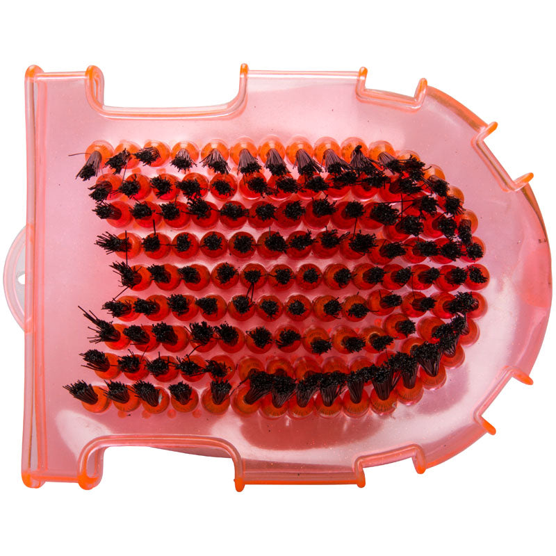 Imperial Riding Grooming Glove With Massage Side #colour_pink