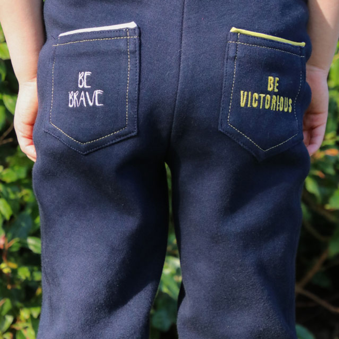 Little Knight Be Brave Tots Reithose