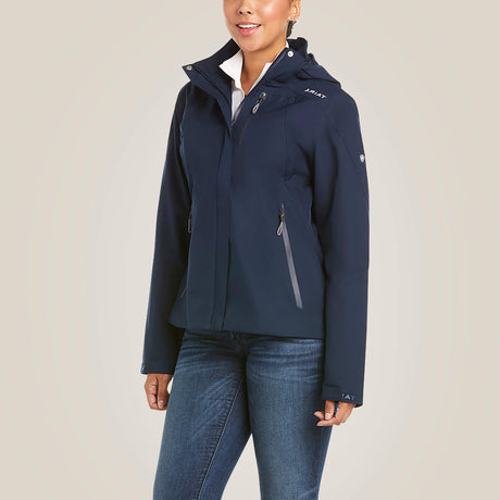 Ariat Women's Coastal Waterproof Jacket #colour_navy