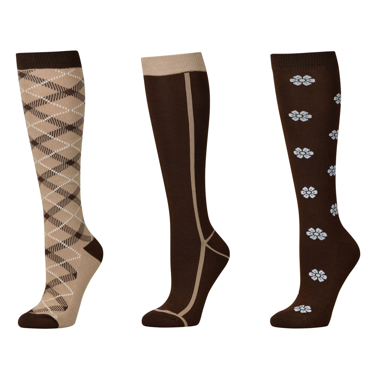 Dublin 3 Pack Socks Adults #colour_classic-neutral