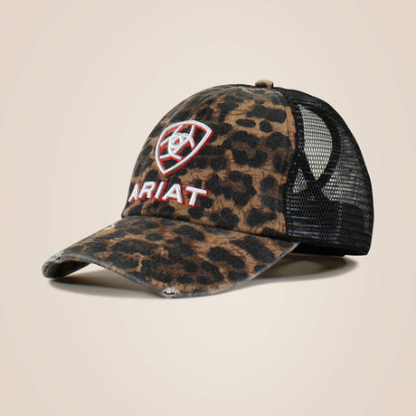 Ariat Women's Embossed Logo Cheetah Print Cap