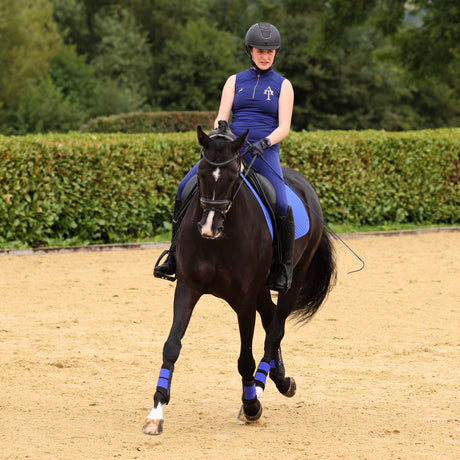 Shires Aubrion Team Sleeveless Base Layer #colour_navy