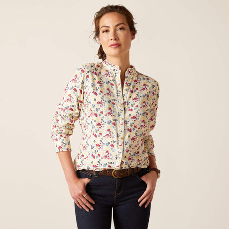 Ariat Women's Clarion Long Sleeve Blouse - Mod Floral