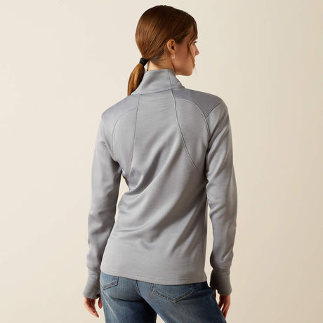 Ariat Women's Team EQ 1/2 Zip Pullover - Alloy Heather