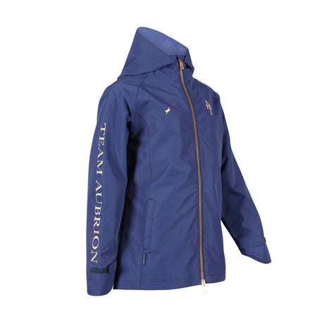 Shires Aubrion Children's Team Waterproof Coat #colour_navy