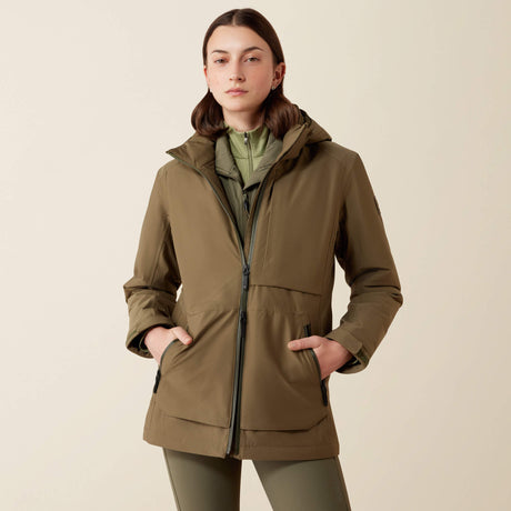 Ariat Women's Outer Banks Waterproof Jacket - Kalamata