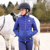 Shires Aubrion Team Insulated Young Rider Jacket #colour_navy