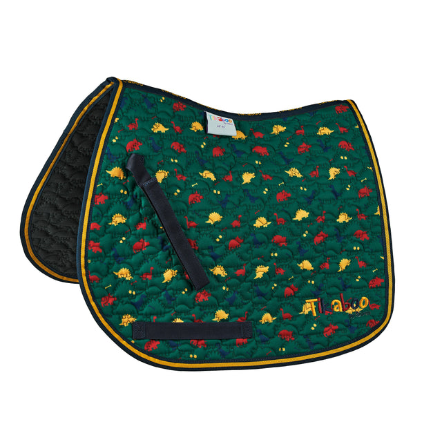 Shires Tikaboo Saddle Pad #colour_dinosaur