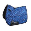Shires ARMA Hyde Park Saddlecloth #colour_navy-paisley