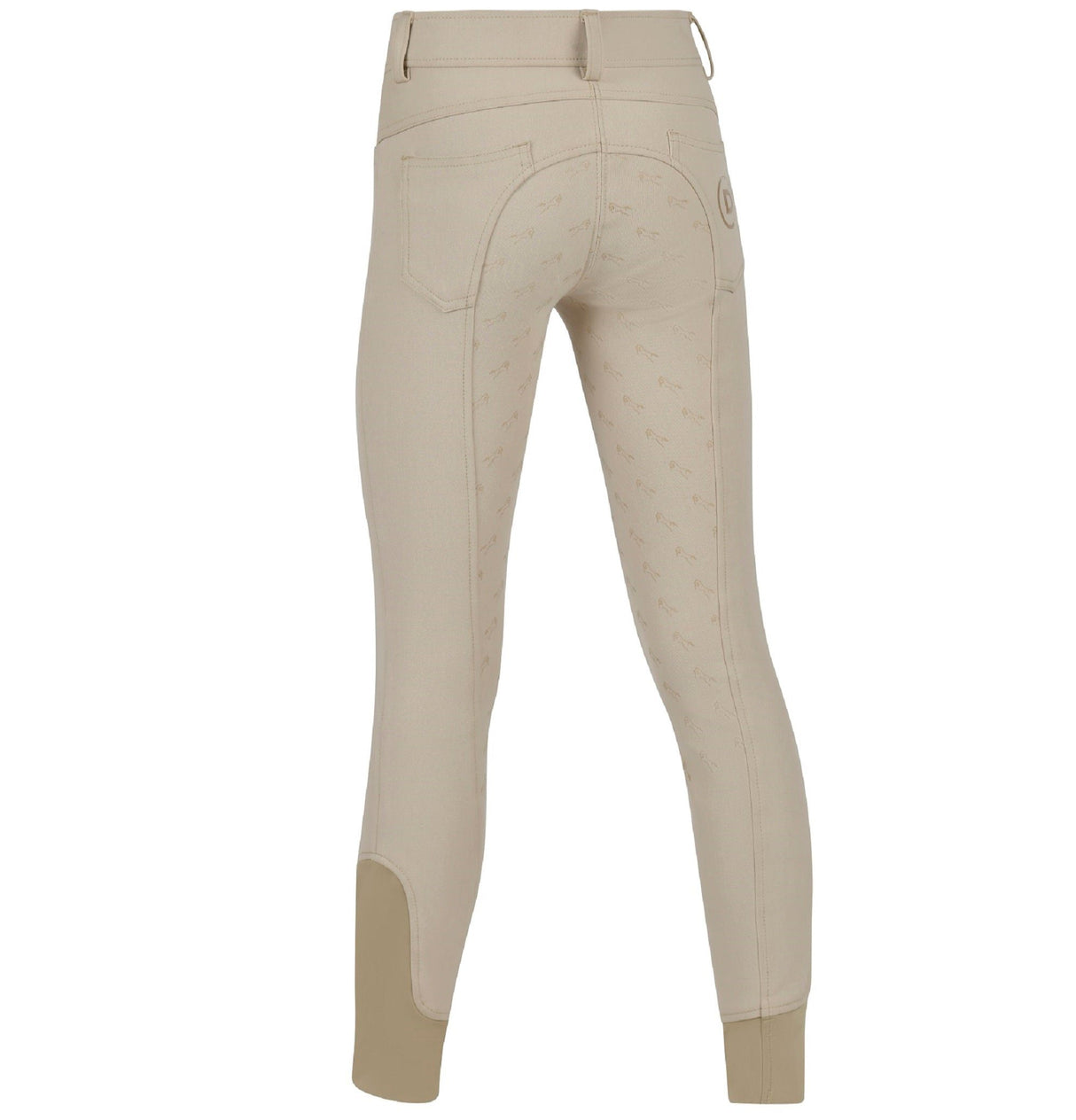 Dublin Kids Cammy Comfort Twill Breeches #colour_biscuit