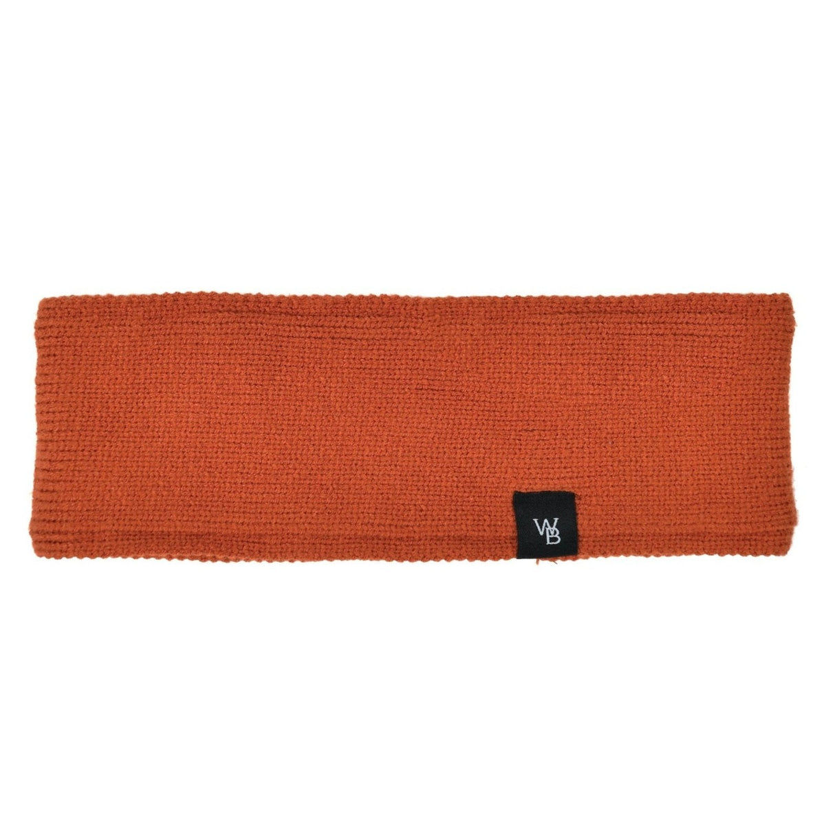 Weatherbeeta Adults Fleece Lined Ponytail Headband #colour_red-ochre