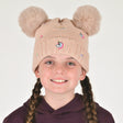 Dublin Kids Embriodered Fun Beanie #colour_dusty-pink