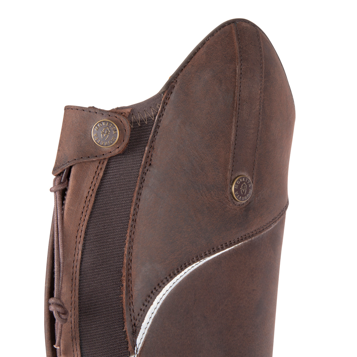 Shires Moretta Voltana Standard Children's Long XGRIP Boots #colour_brown