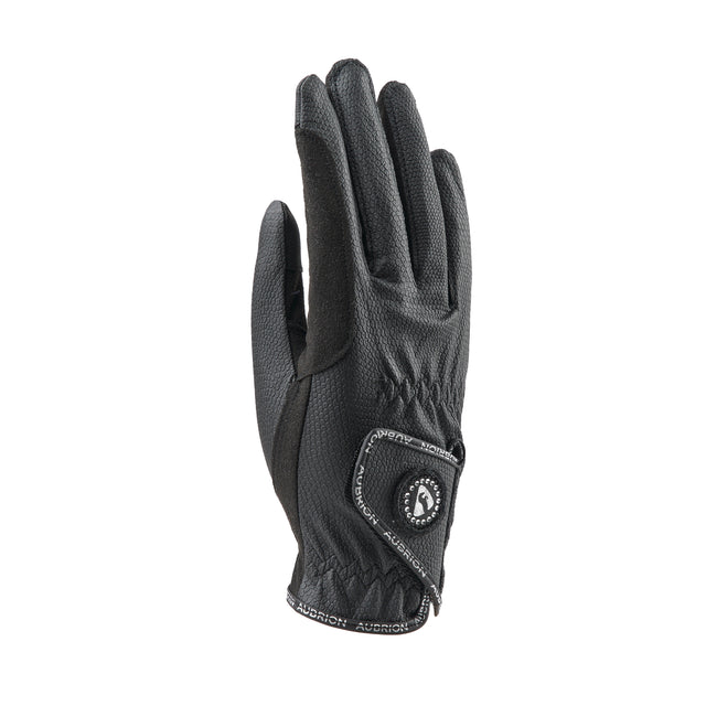 Shires Aubrion Aachen Riding Gloves #colour_black