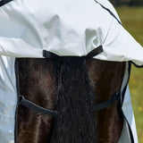 Weatherbeeta Sweet Itch Shield Combo Neck #colour_white-charcoal